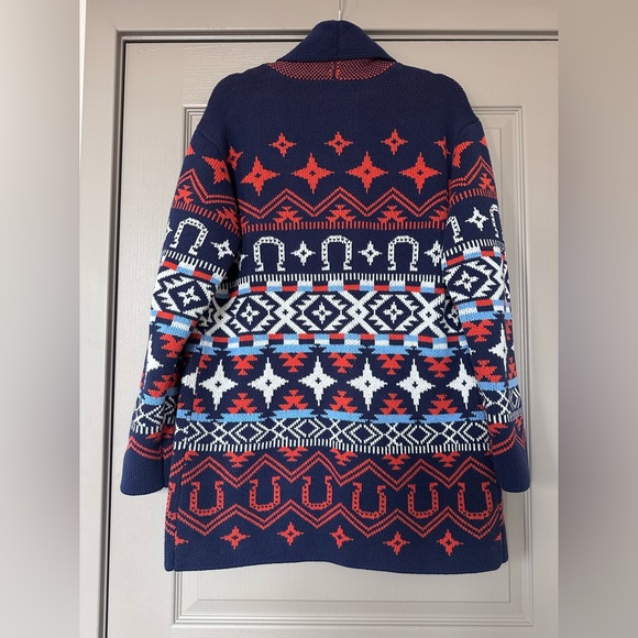 Lucky Brand Southwest Knit Cardigan NWT